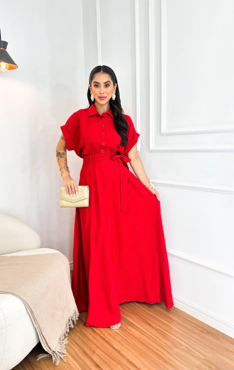 Conjunto Milena Vermelho - comprar online