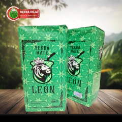 YERBA MATE LEÓN BARBACUÁ 500g.