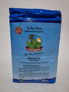YERBA MATE AJEDREZ DESPALADA PREMIUM 500GR. - comprar online