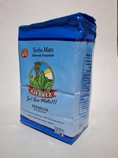 YERBA MATE AJEDREZ DESPALADA PREMIUM 500GR. - Tierra Roja tienda yerba mate