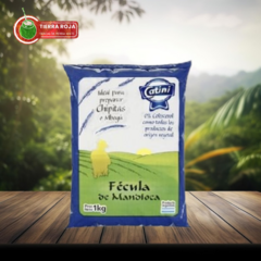 PACK POR 10 FÉCULA DE MANDIOCA CATINI 1KG.