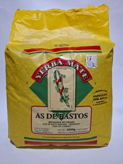 YERBA MATE AS DE BASTOS SAPECADO POR AGUA 2KG. - comprar online