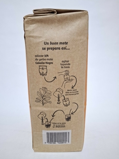 YERBA MATE CABALLO NEGRO TRADICIONAL PREMIUM 500GR. - Tierra Roja tienda yerba mate