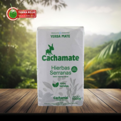 YERBA MATE CACHAMATE HIERBAS SERRANAS 1KG