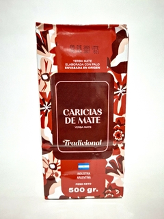 YERBA MATE CARICIAS DE MATE TRADICIONAL 500GR - Tierra Roja tienda yerba mate