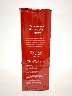 YERBA MATE CARICIAS DE MATE TRADICIONAL 500GR - tienda online