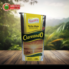 YERBA MATE CLAREANDO TRADICIONAL SUAVE BCP 500GR.