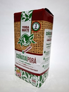 YERBA MATE CUÑATAI PORÁ DESPALADA 500GR - comprar online