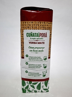 YERBA MATE CUÑATAI PORÁ DESPALADA 500GR en internet