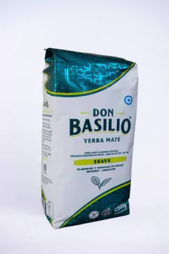 YERBA MATE DON BASILIO SUAVE 500GR. en internet