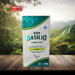 YERBA MATE DON BASILIO SUAVE 1KG. - comprar online