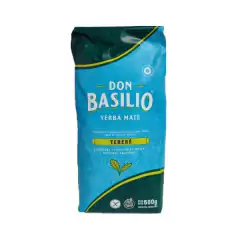 YERBA MATE DON BASILIO TERERÉ 500GR. - comprar online