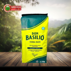 YERBA MATE DON BASILIO TRADICIONAL 1KG - comprar online