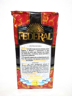 YERBA MATE FEDERAL PREMIUM 500GR - Tierra Roja tienda yerba mate