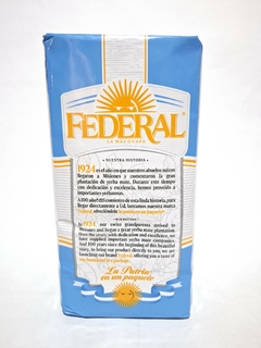 YERBA MATE FEDERAL TRADICIONAL 500GR - Tierra Roja tienda yerba mate