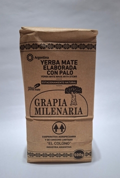 YERBA MATE GRAPIA MILENARIA TRADICIONAL 500gr. - comprar online