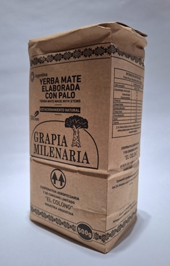 YERBA MATE GRAPIA MILENARIA TRADICIONAL 500gr. en internet