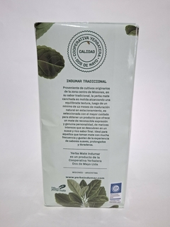 YERBA MATE INDUMAR TRADICIONAL 500GR. - Tierra Roja tienda yerba mate