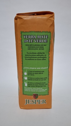 YERBA MATE JESPER TE VERDE 500GR. - tienda online
