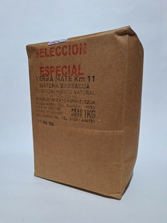 YERBA MATE KM 11 SELECCIÓN ESPECIAL BARBACUÁ 1KG. en internet
