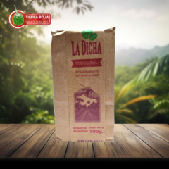 YERBA MATE LA DICHA TRADICIONAL 500gr.