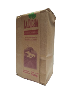 YERBA MATE LA DICHA TRADICIONAL 500gr. en internet