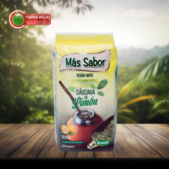 YERBA MATE MÁS SABOR CON CÁSCARA DE LIMÓN 500GR.