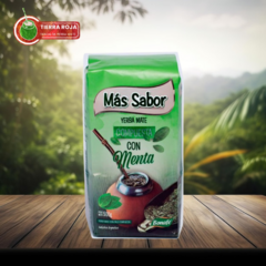 YERBA MATE MÁS SABOR CON MENTA 500GR.