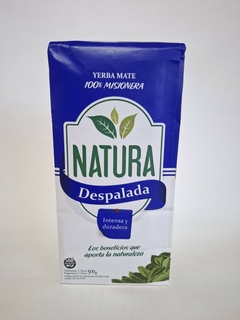 YERBA MATE NATURA DESPALADA 500RG. - comprar online