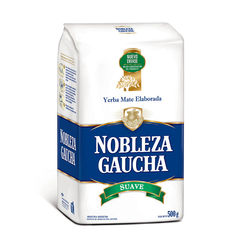 YERBA MATE NOBLEZA GAUCHA SUAVE 500GR. - comprar online
