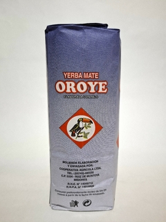 YERBA MATE OROYE SUAVE 500gr. - tienda online