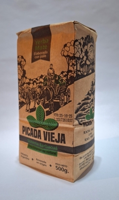 YERBA MATE PICADA VIEJA BARBACUÁ 500gr. - comprar online