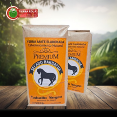 YERBA MATE CABALLO NEGRO BARBACUÁ PREMIUM 500GR.