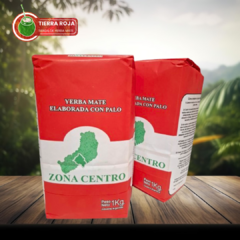 YERBA MATE ZONA CENTRO BARBACUÁ 1KG.