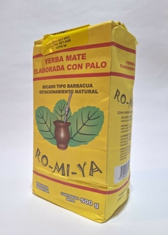 YERBA MATE ROMIYA BARBACUÁ PAQUETE PAPEL 500gr. en internet