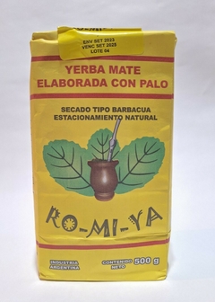 YERBA MATE ROMIYA BARBACUÁ PAQUETE PAPEL 500gr. - Tierra Roja tienda yerba mate