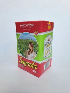 YERBA MATE SAGRADA TRADICIONAL 500GR. - Tierra Roja tienda yerba mate