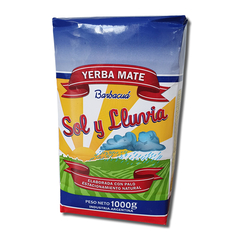 YERBA MATE SOL Y LLUVIA BARBACUÁ 1KG - comprar online