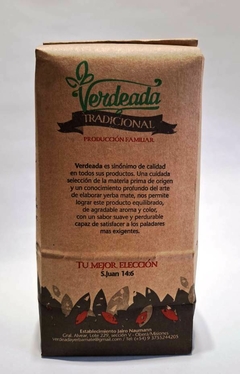 YERBA MATE VERDEADA TRADICIONAL 500gr. - comprar online