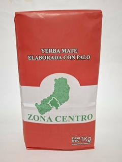 YERBA MATE ZONA CENTRO BARBACUÁ 1KG. - comprar online