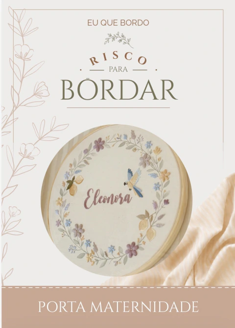 Risco para Bordar - Guirlanda Siciliana