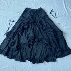 vestido tomara que caia/saia volumoso
