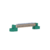 Barramento 12 Furos Base Verde - comprar online