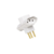 Plugue T 2P+T 10A Cinza - Ilumi - comprar online