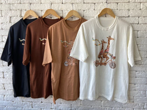 Camisa Oversid Girafa - comprar online