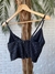 Cropped Brilhoso Preto na internet