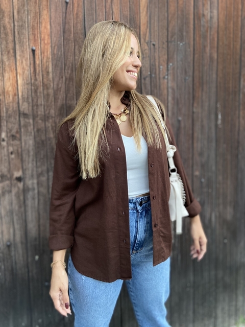 Blusão Camila em linho - Novas Cores - comprar online