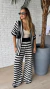 Imagem do Conjunto Tricot listrado Kimono e Calça