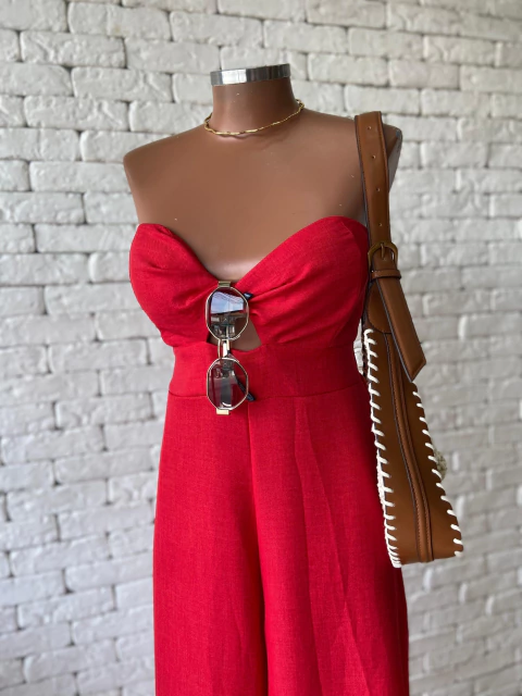 Macacão tqc em viscolinho - comprar online