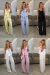 Conjunto Bata Assimétrica bordada Renata